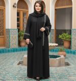 عبا مانتو سایز بزرگ مائده جنس صوفیا - تصویر 5