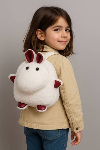 IMG_20260508_150445.jpg کوله فانتزی بره ناقلا ابعاد 20 در 22 - تصویر 1