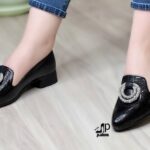 کالج پاخوری شیک رویه ورنی چاپی یراق و نگین خارجی زیره بتا ۳ سانتی۳۷تا۴۰
