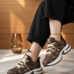 اسپرت زیره پیوسایز37تا40رنگبندی طوسی سفید قهوه ای ‌اسپرت