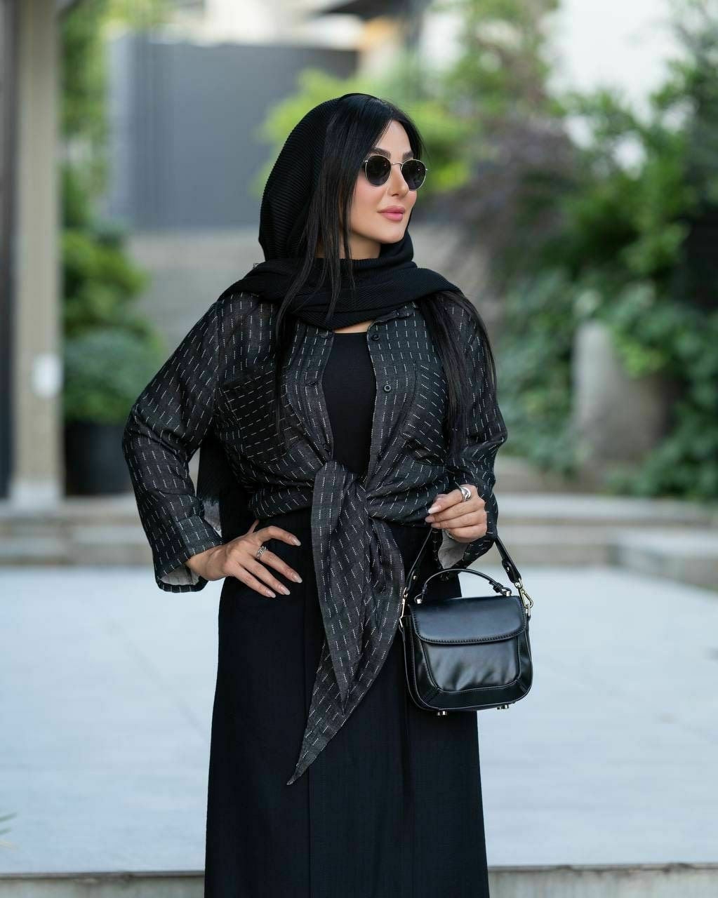 IMG_20260614_172802_162.jpg شومیز دامن مدل ساغر فری سایز ۳۸تا۴۸ - تصویر 1