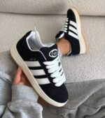 ونس آدیداس کمپوس زنانه و مردانه | Adidas Campus پشت چرم | زیره PU ادَامسی دوردوخت | ست اسپرت | سایز ۳۷ تا ۴۴ - تصویر 4